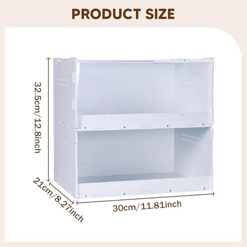 Reptile Feeding Box Reptile Terrarium Tank Starter Kit for Gecko Container, S - size: S