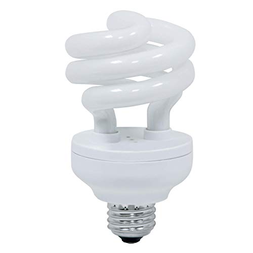 Zilla Fluorescent Coil Bulb Tropical 20 Watts, White - size: 20 Watts, style: Tropical