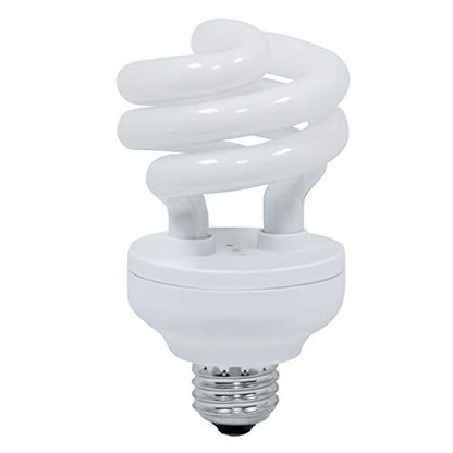 Zilla Fluorescent Coil Bulb Tropical 20 Watts, White - size: 20 Watts, style: Tropical