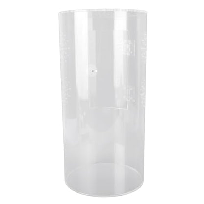 Tall Arboreal Tarantula Enclosure, Acrylic Reptile Terrarium with Front Opening Door for Jumping Spiders Lizards Snails, 6 x 6 x 12in 360 Visibility Secure Latch