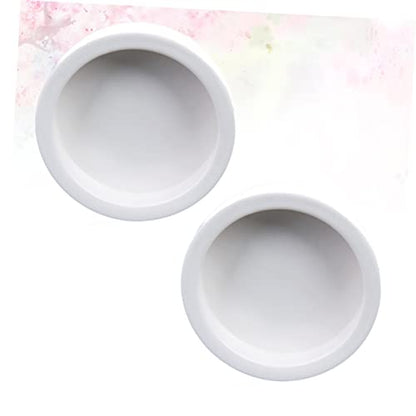 UKCOCO 2pcs Reptile Feeding Bowl Set Geckos Lizard Food Water Storage Basin Bowl for Reptiles Safe