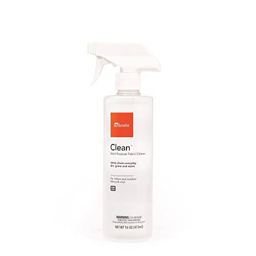 Sunbrella Clean Multi-Purpose Fabric Cleaner | Non-PFAS | 16 Fl Oz | All-in-One Solution for Water-Safe Upholstery and Vinyl; Lifts Everyday Stains and Spills - size: 16 Fl Oz (Pack of 1)