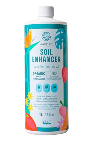MARPHYL All-Purpose Plant Food – Organic Nutrient-Rich Fertilizer & Soil Enhancer for Indoor & Outdoor Flowers, Vegetables, Succulents, Bamboo & Hydroponics - size: 33.8 oz