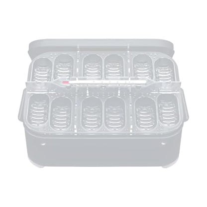Reptile Breeding Incubator 12 Grids Reptile Egg Incubator Tray | Transparent Amphibians Incubation Tray for Gecko Lizards Snake Lions Mane