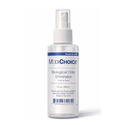 MediChoice Biological Odor Eliminator, Scented, Pump Spray, 2 Ounce, 1314OE2240 (Each of 1)