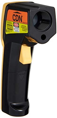 CDN Non-Contact Digital Laser Infrared Thermometer Temperature Gun for Quick Temperature Measurements, Instant Read Thermometer, Yellow (IN1022)