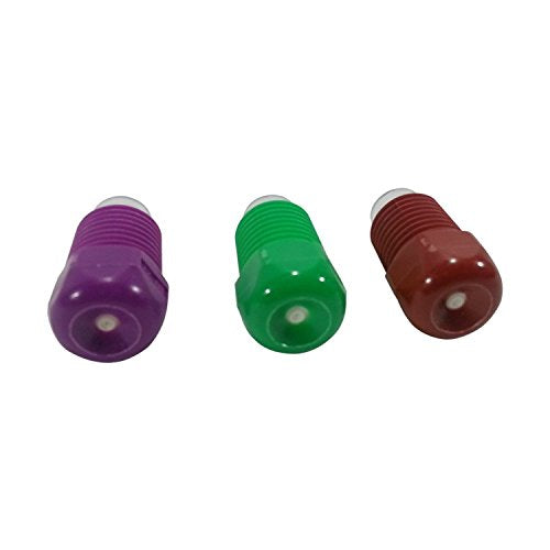 Misting Nozzle (KBN Ceramic Nozzles -Green Medium Flow)-Pack of 6 - size: KBN Ceramic Nozzles -Green Medium Flow