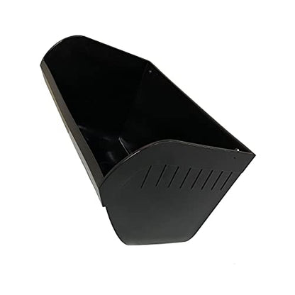 Hanging Feeder with Guard, Black - color: Black