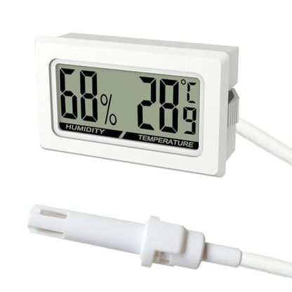 Practical Digital Hygrometer Thermometer for Vivariums and Incubators Environment with Accurate Measurements