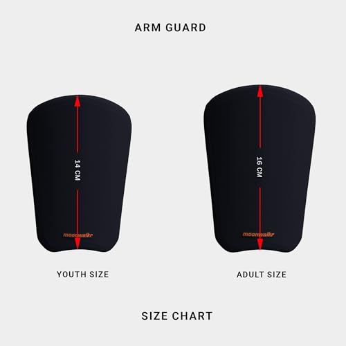 moonwalkr Cricket Arm Guard - color: Blue