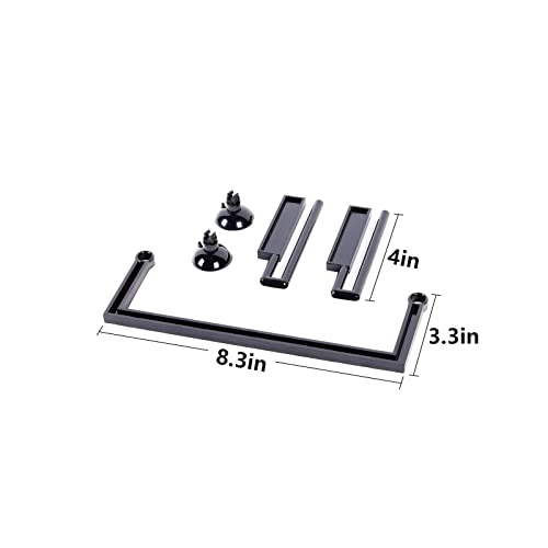 HOZOE Aquarium Floating Plant Corral, Intercepting Floating Plants from Filters and Heaters, Adjustable Height with Water Level, Can Be Used to Framed and Frameless Aquariums. (Style 2)
