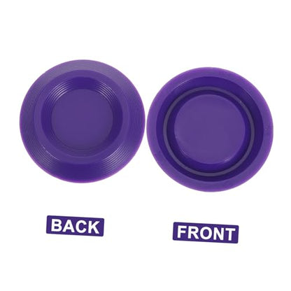 Beavorty 12pcs Plastic Mealworm Feeding Dish Set for Small Animals, Escape Proof and Bowls for Home Use and Transporting Reptiles, Lizards, and Geckos