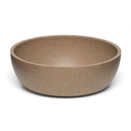 Loving Pets - Dolce Bamboo - Eco-Friendly Pet Bowls & Dishes for Dog, Cats, Puppy Food and Water Bowl -Sustainable and Dishwasher Safe, Made with Real Bamboo (Large, Coffee-Brown) - color: Coffee Brown, size: Large Bowl