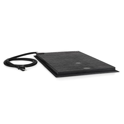 Farm Innovators HM-60P 19 x 13 Inch 60 Watt Heated Chicken Mat for Coops, Pens, and Nesting Areas | Thermostatically controlled ABS plastic mat can be mounted vertically or horizontally on a flat surface