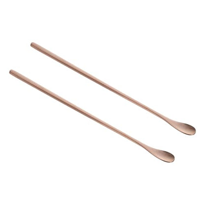 YARNOW 2Pcs Pet Food Spoon for Reptiles Long Handle Lizard Feeding Tool Comfortable Grip for Small Animal Feeding Lightweight Versatile Feeding Scoop