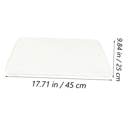 Kisangel Aquarium Escape Mesh Cover Tortoise and Fish Tank Netting for Preventing Pets from Jumping Out Breathable Fine Mesh Design - size: 45X25X0.1CM