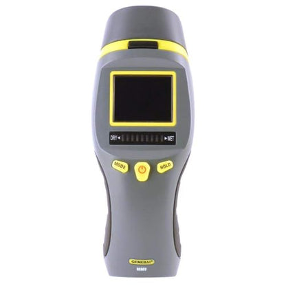 General Tools MM9 Pin & Pinless Moisture Meter – Dual Moisture Detector for Wood, Drywall & Building Materials – Digital Display, Scan & Pin Modes, Data Hold | Gift for Dad, Father’s Day Gift Idea - size: Pin & Pinless