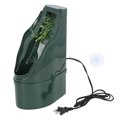 Reptile Drinking Fountain Water Dripper Living Aqua Waterfall for Lizard Turtle Snake Spiders