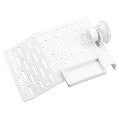 plplaaoo Aquarium Tortoise Platform Dock Turtle Terrace Reptile Habitat Floating Island with Suction Cup (11.5x26.5x3.5cm/4.5x10.4x1.4in) - size: 11.5x26.5x3.5cm/4.5x10.4x1.4in