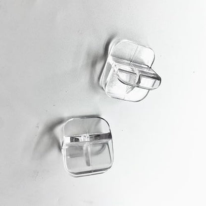 10 PCS Rimless Aquarium Clips for 1/8" to 3/16" Glass,Top Mounting Support Holder Clamp Replacements for Rimless Tank Lids