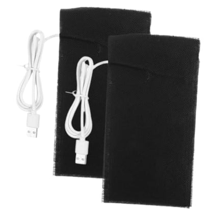 VANZACK 2pcs USB Reptile Heat Pad Under Tank Mat for Small Animals Materials Convenient Temperature Control for Crabs and Reptiles Gentle Heating