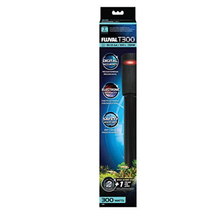 Fluval T300 Fully Electronic Heater for Freshwater Aquariums up to 80 Gal. - size: T300