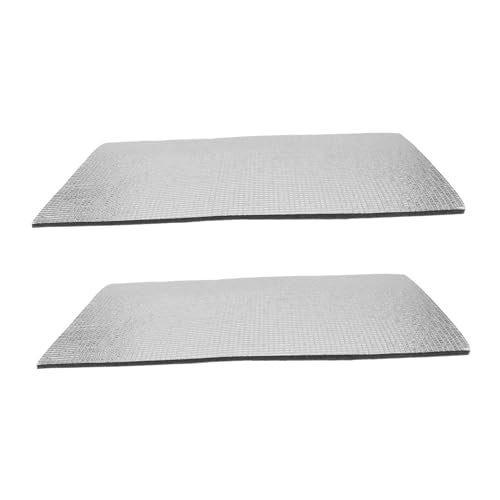MERRYHAPY 2pcs Reptile Heating Pad with Advanced Reflective Film, Efficient Heat Retention, Portable Heat Mat for Gecko and Reptile Terrarium Use in Winter
