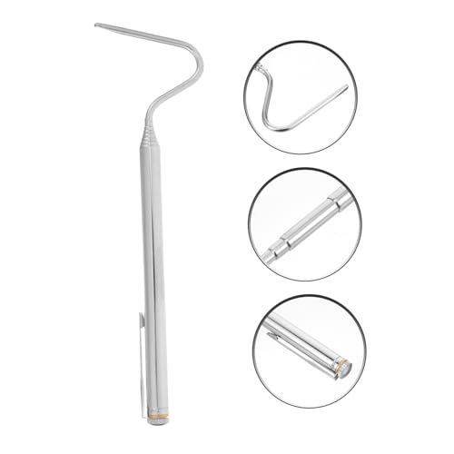 Hemoton Retractable Snake Catcher Tool Portable Reptile Hook for Safe Handling and Wild Catching of Snakes Easy to Carry with Maximum Grip Pressure