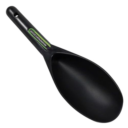 SE Black Prospector's Scoop - 12.5" Heavy-Duty Plastic Tool for Metal Detecting, Gold Panning, Treasure Hunting, and Gardening - color: Black