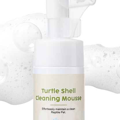 Reptile Cleaner Liquid - 100ml Gentle Moisturizing Reptiles Foaming Cleanser, 1Piece Hydrating Wash for Maintenance, Tropical Scent Pump with Soap Free Formula, Care Tool, Hygiene Mist for Tank