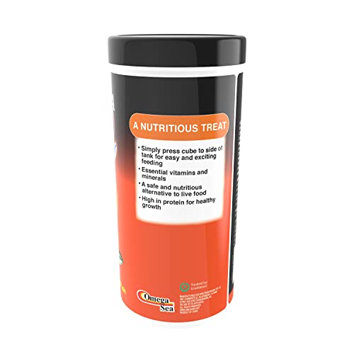 Omega One Freeze Dried Tubifex Worms, 1.5 oz
