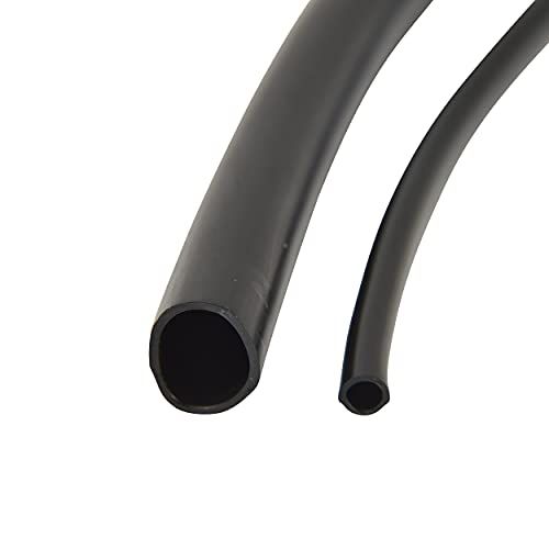 Raindrip 016025P 1/4-Inch Drip Irrigation Supply Tubing, 25-Foot, for Irrigation Systems, Black Polyethylene (Pack of 2) - size: 25 ft. (Pack of 2), style: Polyethylene