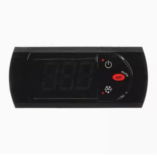 PJEZY0H000 Digital Temperature Thermostat Controller,230V/50-60HZ with NTC Probes Compatibility for Cooling Commercial Home Refrigerators Cold Storage