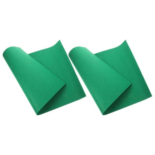 balacoo Reptile Carpet Bedding Mats Waterproof and Moisture Proof 2pcs, Green Cloth Tank Liners Snake and Small Pets for Reptile Terrarium and Pet Room Flooring