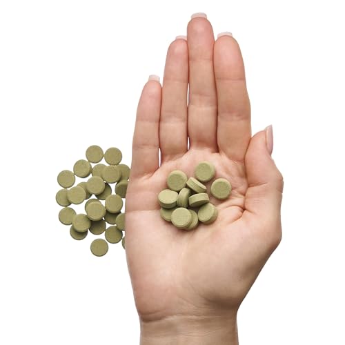 Plecoceramics Protein Wafers Universal Fish Food for Aquarium Fish - Turtle, Goldfish, Catfish - Algae Wafers for Bottom Feeders - Protein Pellets (3.53 oz / 100 gr)