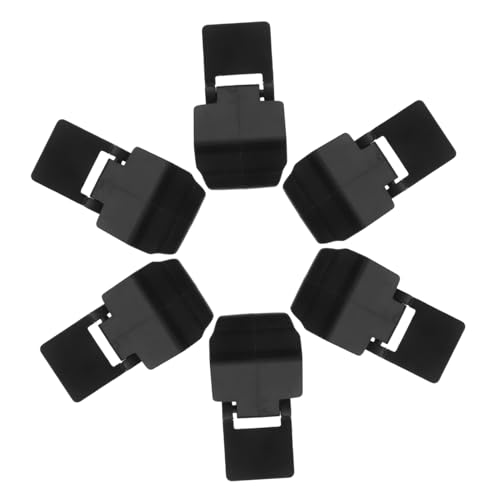 6pcs Escape Reptile Terrarium Lock Clips Durable Turtle Tank Buckle Clips for Secure Lid Closure Easy to Install for Aquariums and Reptile Enclosures