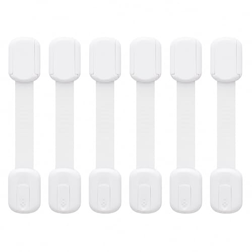 6 Pack Reptile Terrarium Lid Locks, Adhesive Screen Cover Clips for Snake, Gecko, Lizard and Turtle Enclosures, White - color: 6 Pcs White-Long