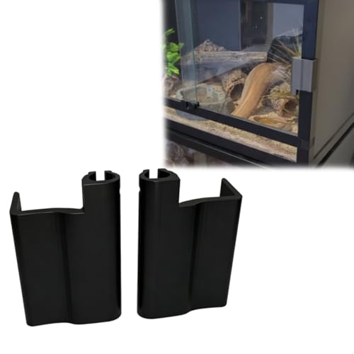Sliding Door Lock for Dubia Reptile Enclosures, Reptile Enclosure Door Lock Set, Cage Sliding Door Lock Kit