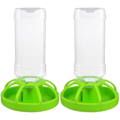 balacoo Automatic Reptile Water Feeder Bowl 6.29X7.87X3.93In Pet Water Dispenser for Turtle Tortoise Indoor Outdoor Terrarium