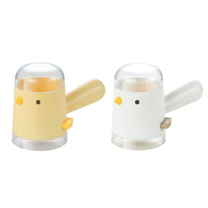 Quantitative Measuring Bottle for Seasonings in Bird Shape Kitchen Spice Jar with Precise Measurement for Cooking (White)