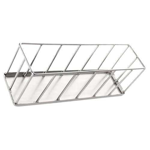 Beaupretty Stainless Steel Reptile Feeder Dish for Tortoise Lizard Small Escape-Proof Pet Food Container Terrarium Bowl Suitable for Bearded Dragon and Gecko Feeding