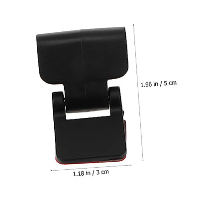 Happyyami 2-Pack Turtle Terrarium Buckle Waterproof Reptile Feeding Tank Latch for Glass Tortoise Enclosure Accessories Secure Lock for Amphibian and Reptile Habitat