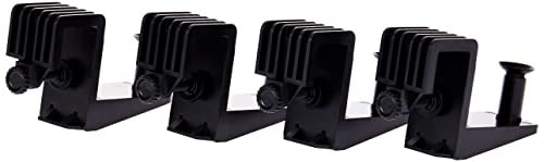 PENN-PLAX Reptology Turtle Topper Extender Clips (4 Pieces) – Safely Mounts to Tanks up to 19.5” Wide