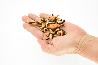 Gecko, Orange, Reptiles, Hand Made, Thailand Sand Creatures, Toy, Paper Weight, Bean Bag, Cornhole 3" TH9 BB67
