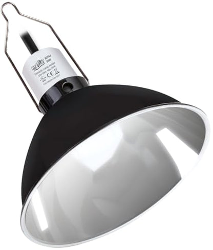 Reptile Light Fixture, 8.5'' Reptile Dome for Reptile Light/Heat Lamp/Ceramic Heat Emitter, 1-Pack 8.5 Inch Standard Light Dome - size: 8.5'' Standard Dome