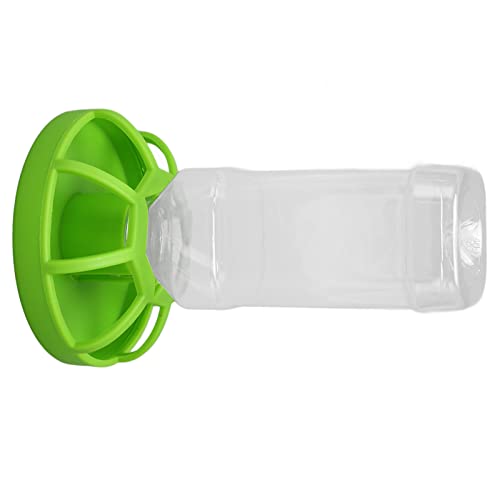 Reptile Water Dispenser, PP Gravity Water Bottle Automatic Feeder with Removable Top and Smooth Edges, Self Refilling Station for Lizard Tortoise Chameleon (Small) - size: Small