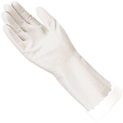 Mr. Clean Bliss Cleaning Gloves Premium Reusable Vinyl Latex-Free Gloves with Non-Slip Grip, Large - size: Large (Pack of 2)