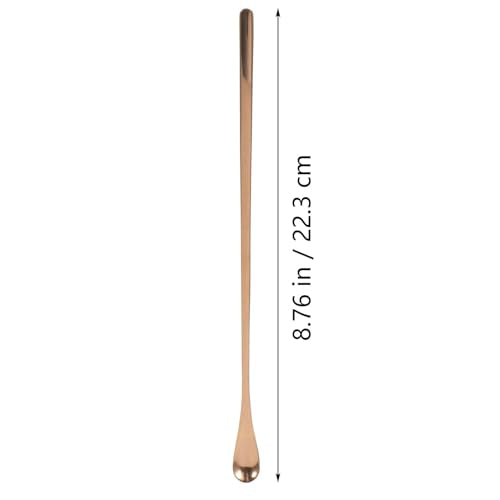 POPETPOP 2pcs Reptile Food Spoon Long Handle Feeding Tool for Lizards and Animals Mixing Spoon for Reptile Powder and Fruit - color: As Shown 1