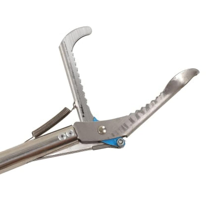 TOPINCN Professional Stainless Steel Snake Tong, 16.5oz Foldable Reptile Grabber with Self-Locking Handle, Premium Snake Handling Tool for Snake Farmers