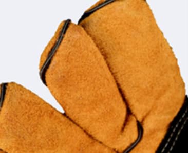 ISMARTEN Bird Animals Anti-Scratch Protective Gloves, Dogs Cats Parrot Training Working Glove - color: Yellow